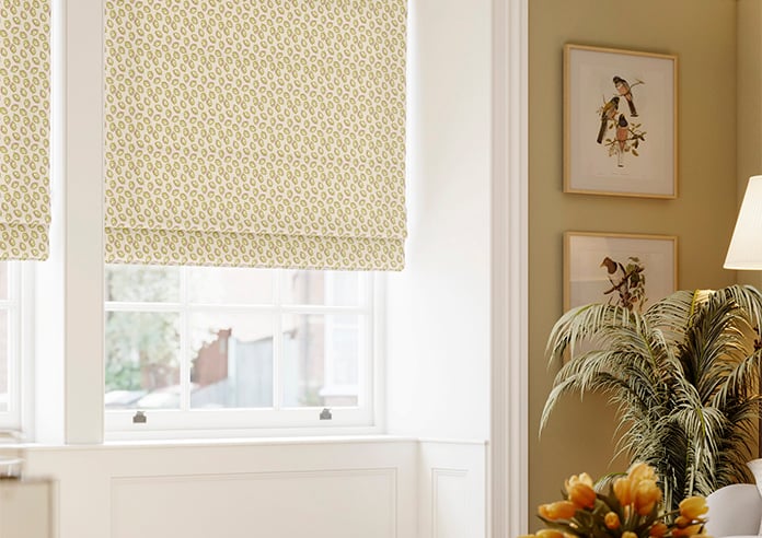 Land & Shore Seedling, Multi - Twist&Fit Roman Blind - Image 5